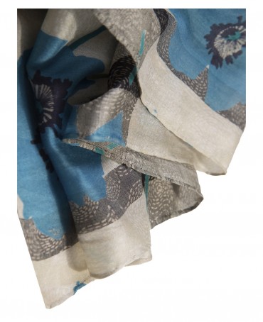 Палантин Женский SN40-FL.DE.DIEU/BLEU